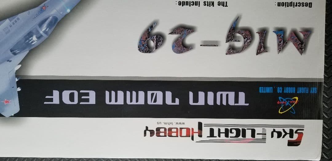 MiG-29 Twin 70mm EDF 新品 未使用品