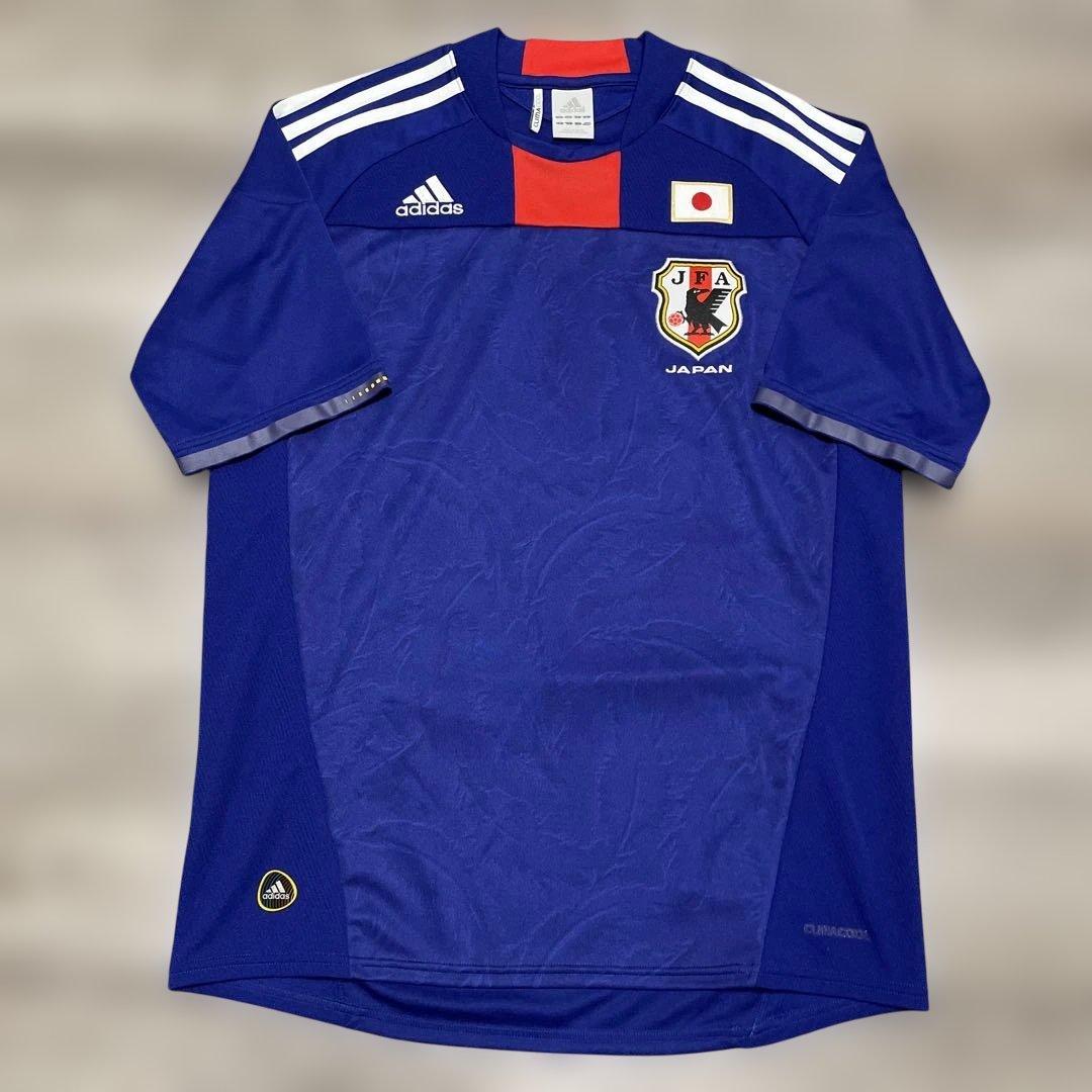 美品 Adidas JFAサッカー日本代表ユニフォーム 革命に導く羽 2010