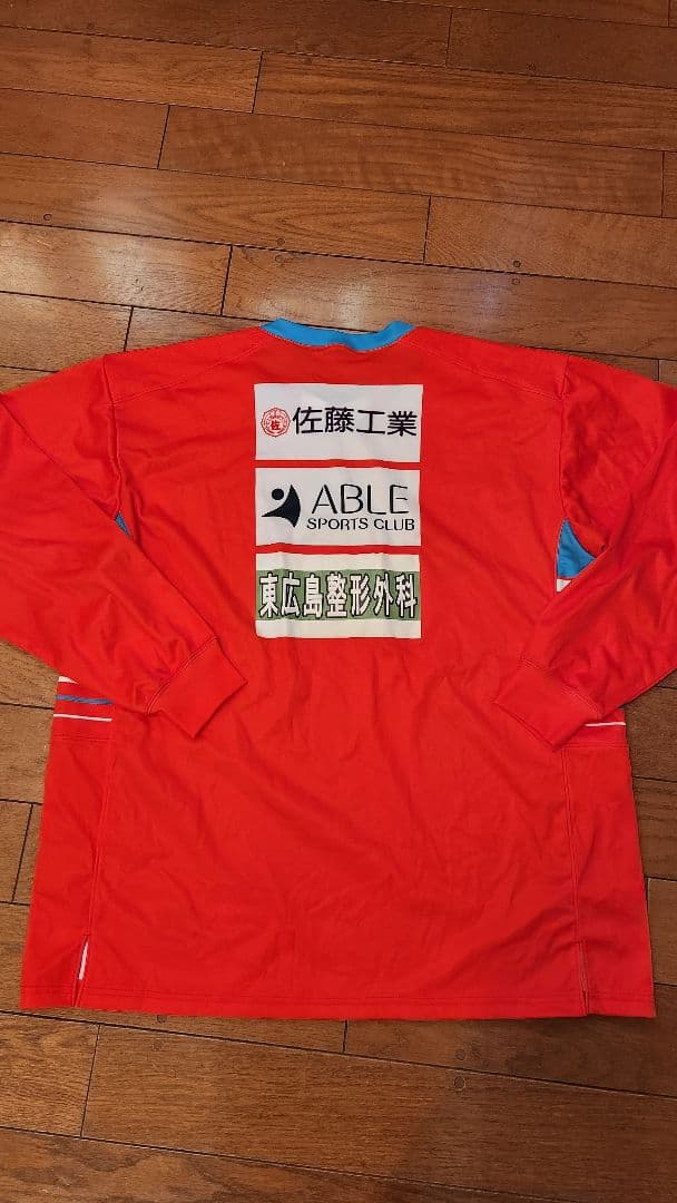 広島ドラゴンフライズ　シューティングシャツ　選手実使用　チャンピオン　XL
