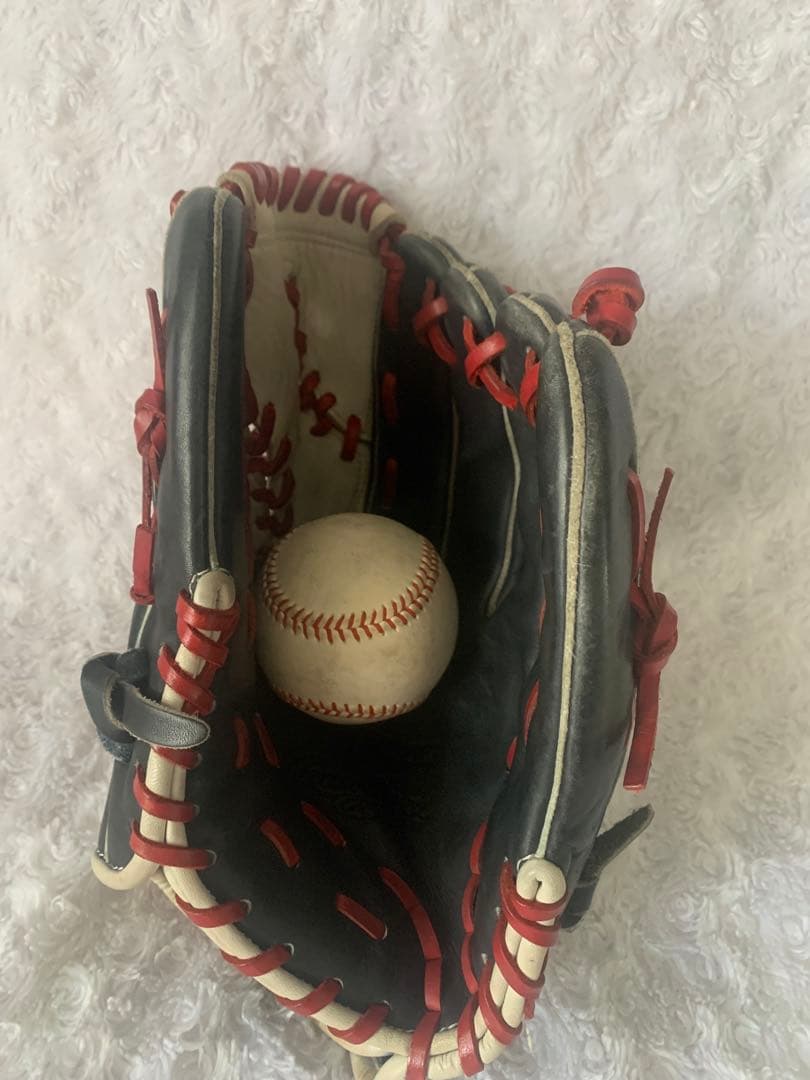 Rawlings 野球グローブ 黒と白