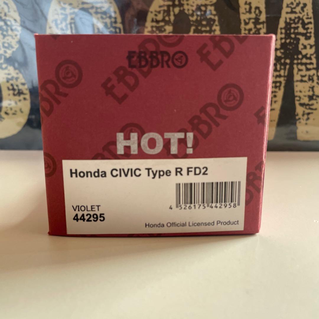 ミニカー EBBRO 1/43 Honda CIVIC Type R FD2