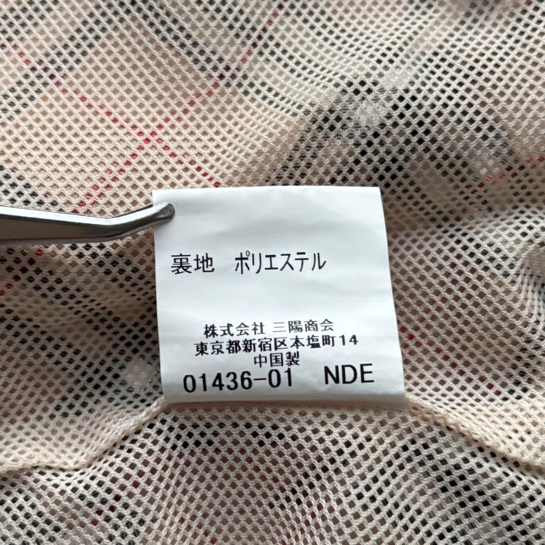 【タグ付き LL】BURBERRY GOLF ベスト　ノバチェック　ジップアップ