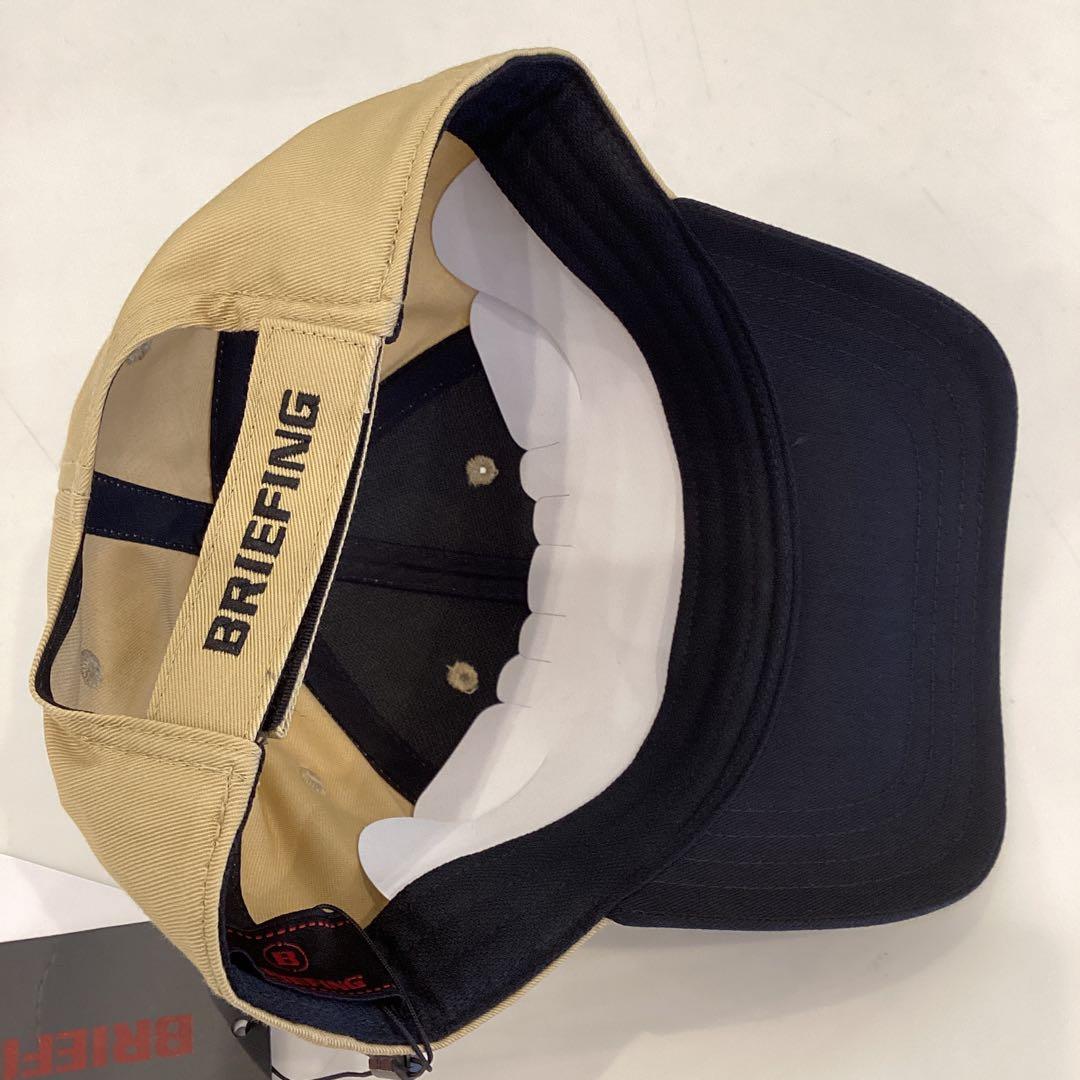 新品未使用　BRIEFING 正規品　COLLEGE LOGO CAP