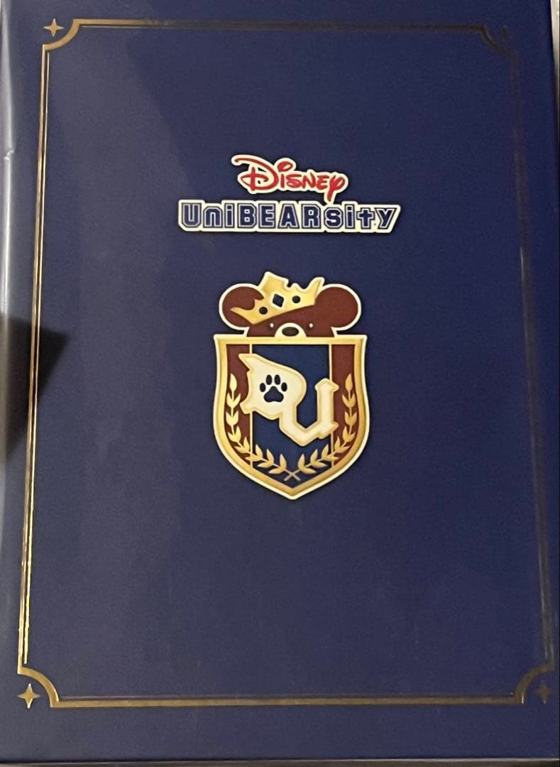 【新品未開封】ディズニー ユニベアシティ 15周年記念 ブック型小物入れ
