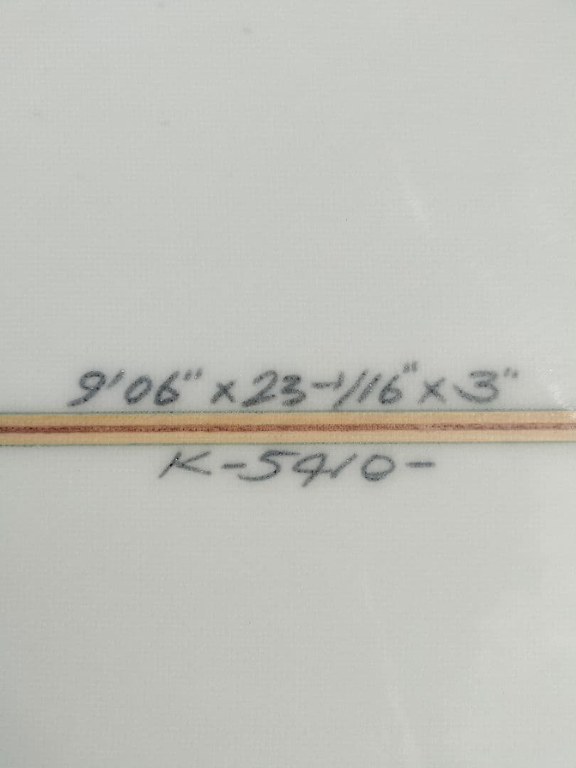 K-shape　シングルフィンロングボード9.6（美品）