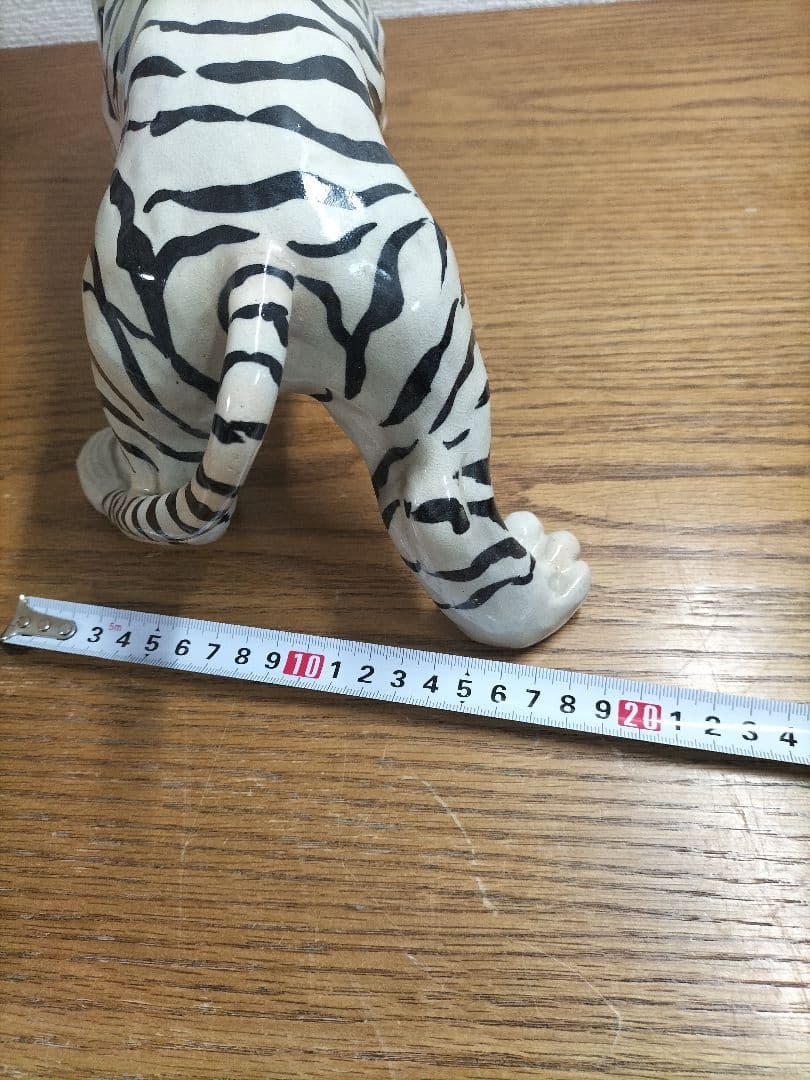 カッコいい　ホワイトタイガー　置物　最終値下げ