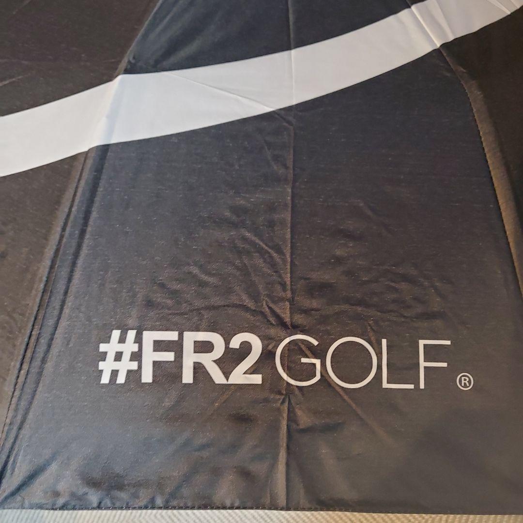 【新品レア】#FR2 GOLF 折りたたみ傘 ブラック　男女兼用
