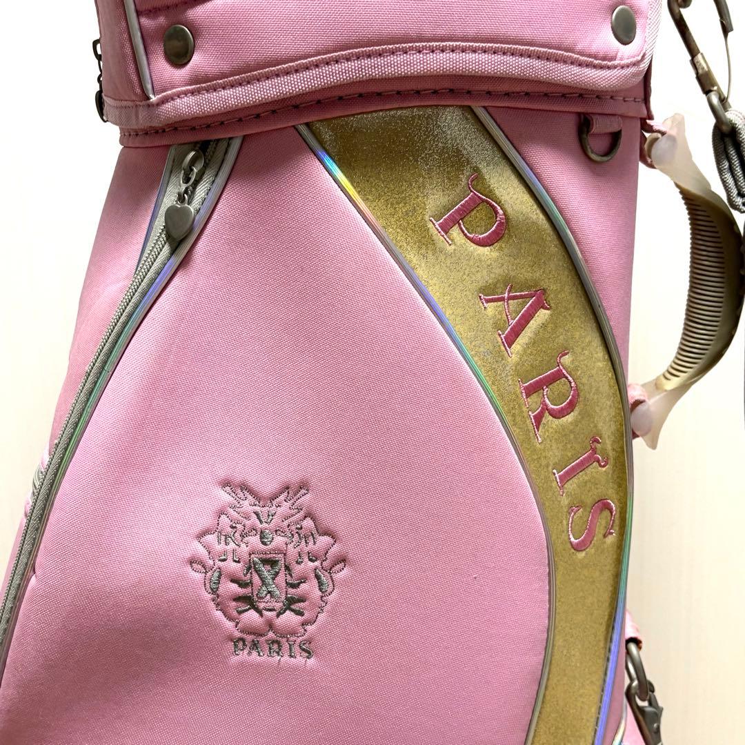 【豪華8本】PARIS レディース ゴルフセット 初心者向け ピンク