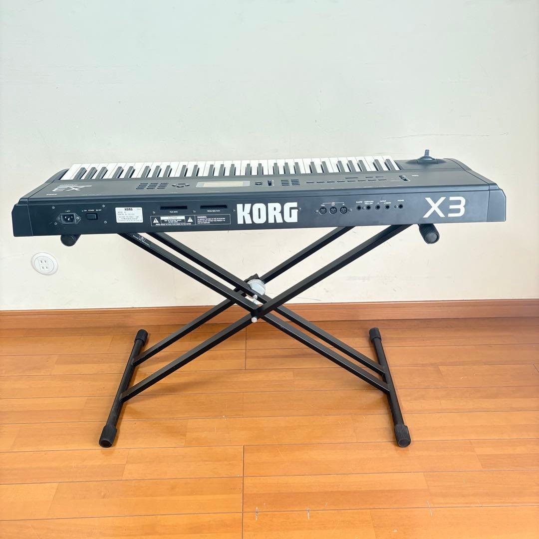 【美品•音出し確認済み】KORGコルグ シンセサイザー ワークステーション X3