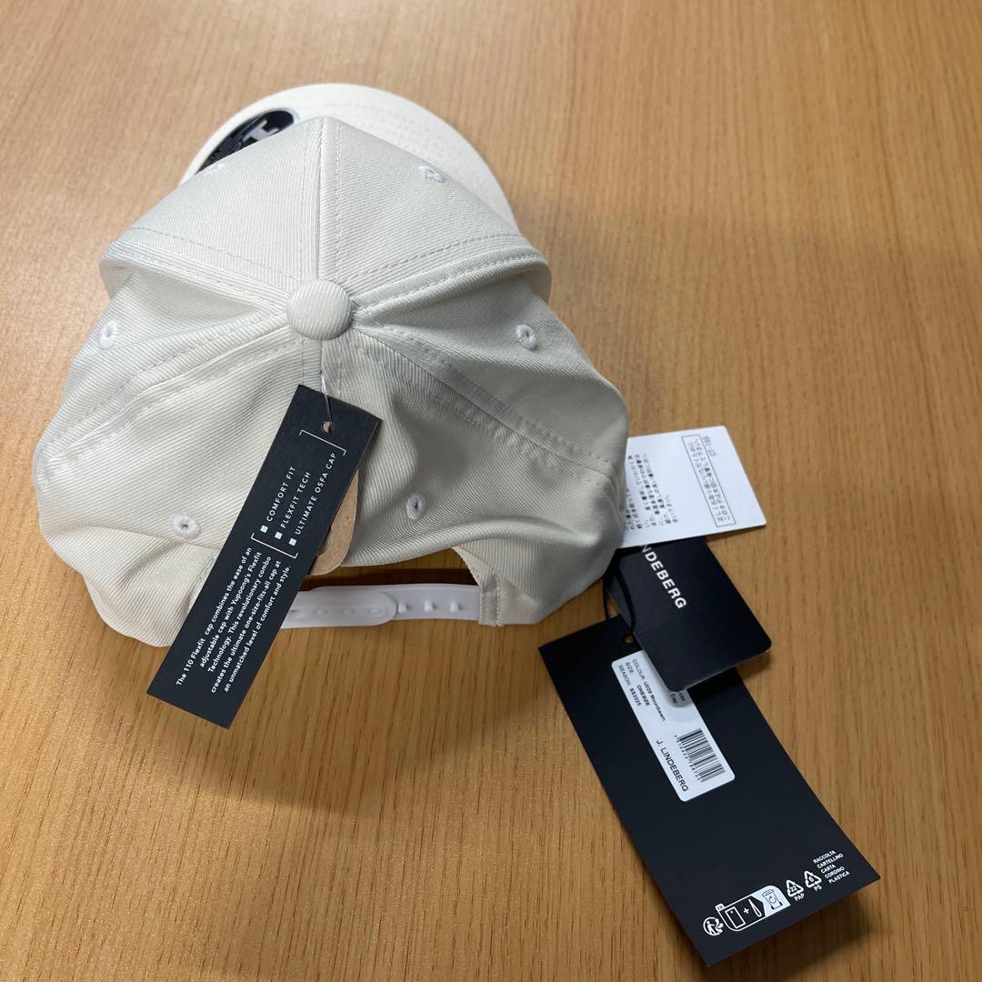 J.LINDEBERG レディースキャップ　ベージュ