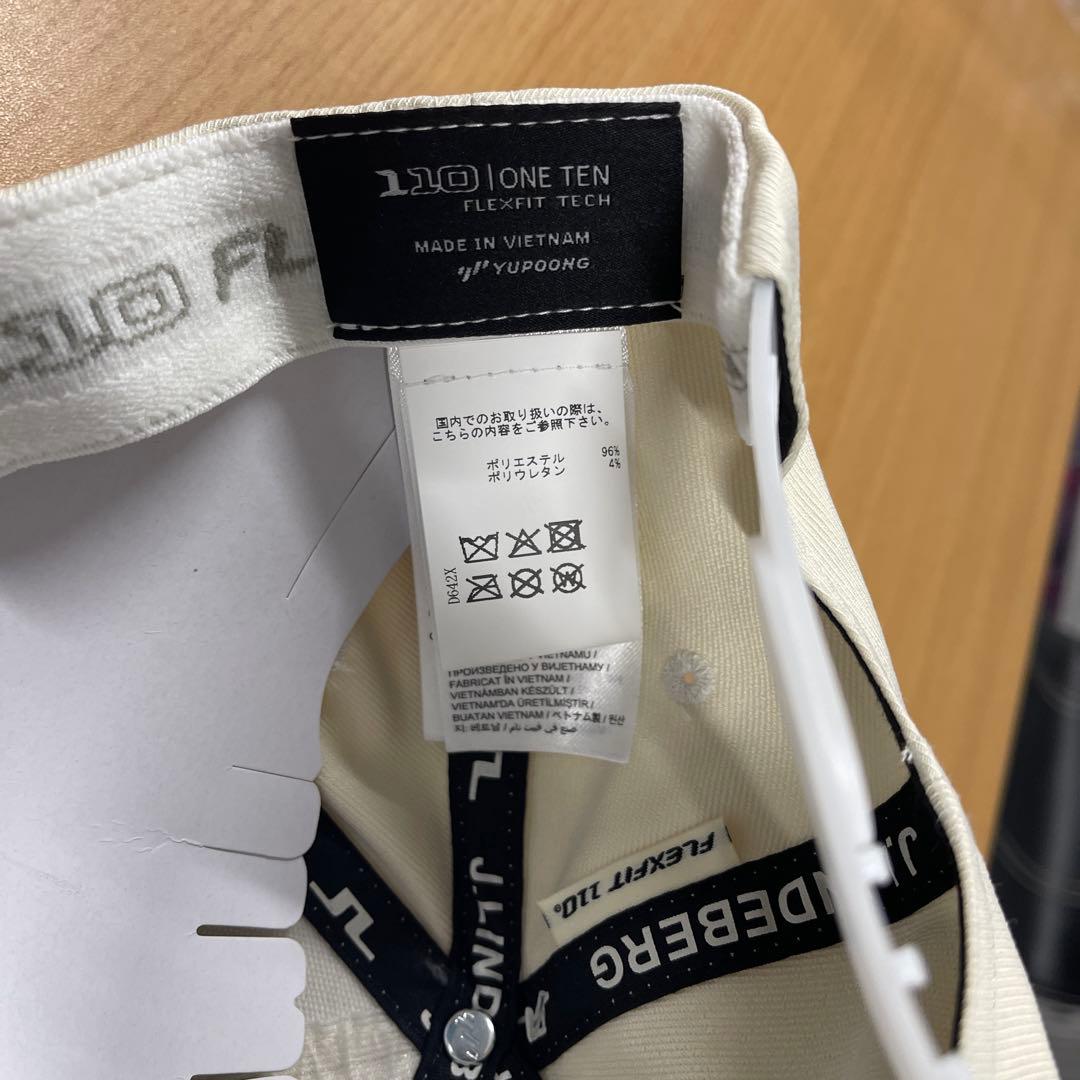 J.LINDEBERG レディースキャップ　ベージュ