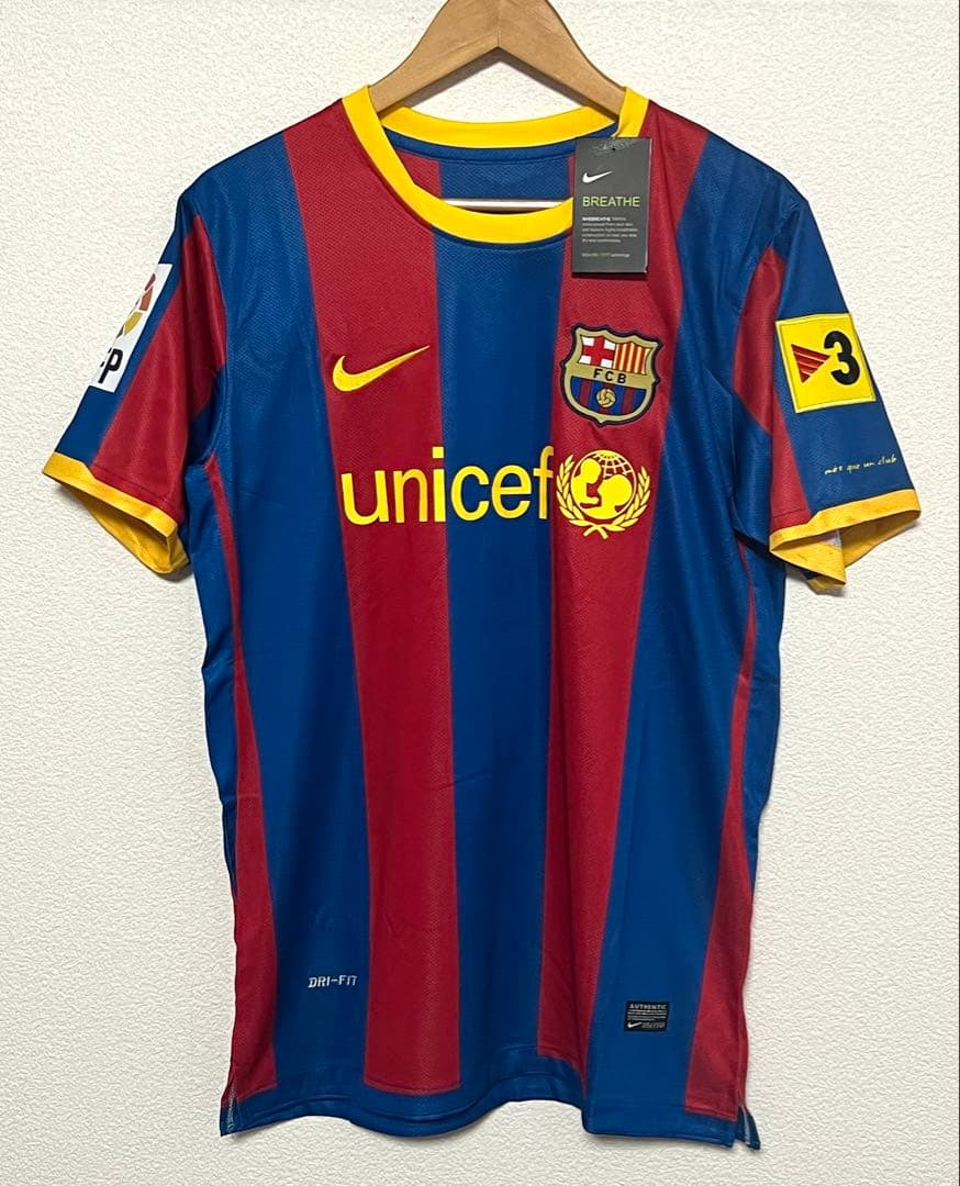 NIKE FC バルセロナ 2010-11 10番 メッシ ホーム ユニフォーム
