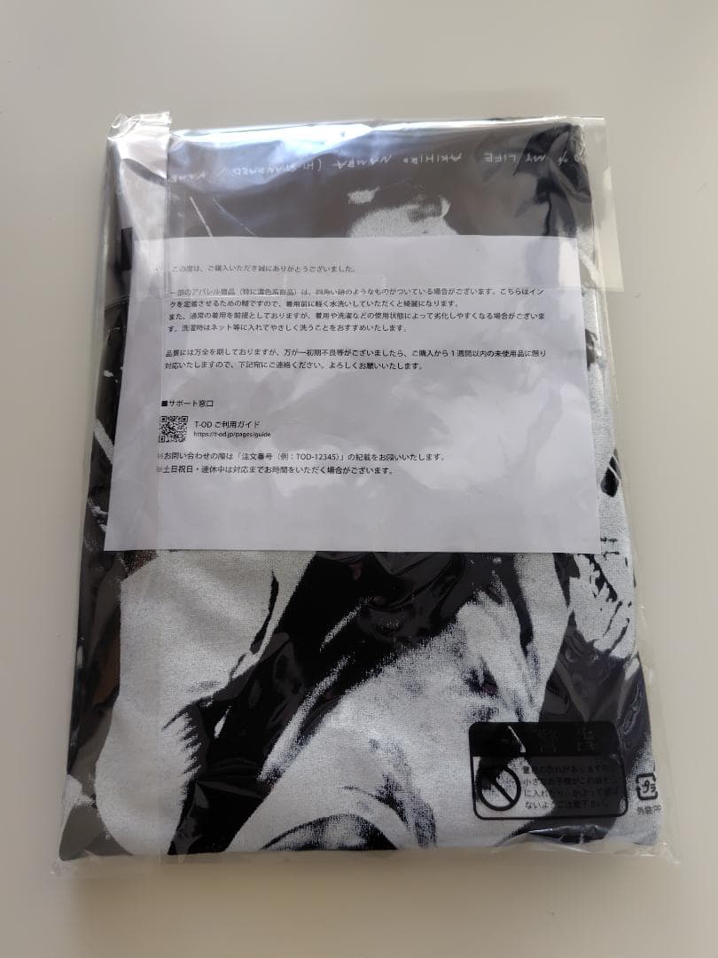 【予約限定】難波章浩 100% MY LIFE Tシャツ ブラック XL