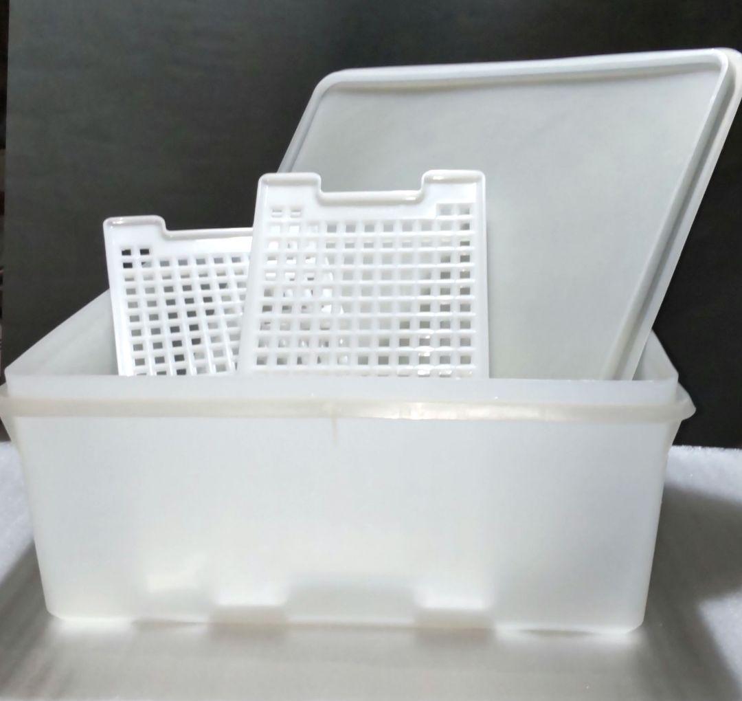【値下げ-希少品】タッパーウェア☆オールドタッパーヴィンテージ 角型大容器