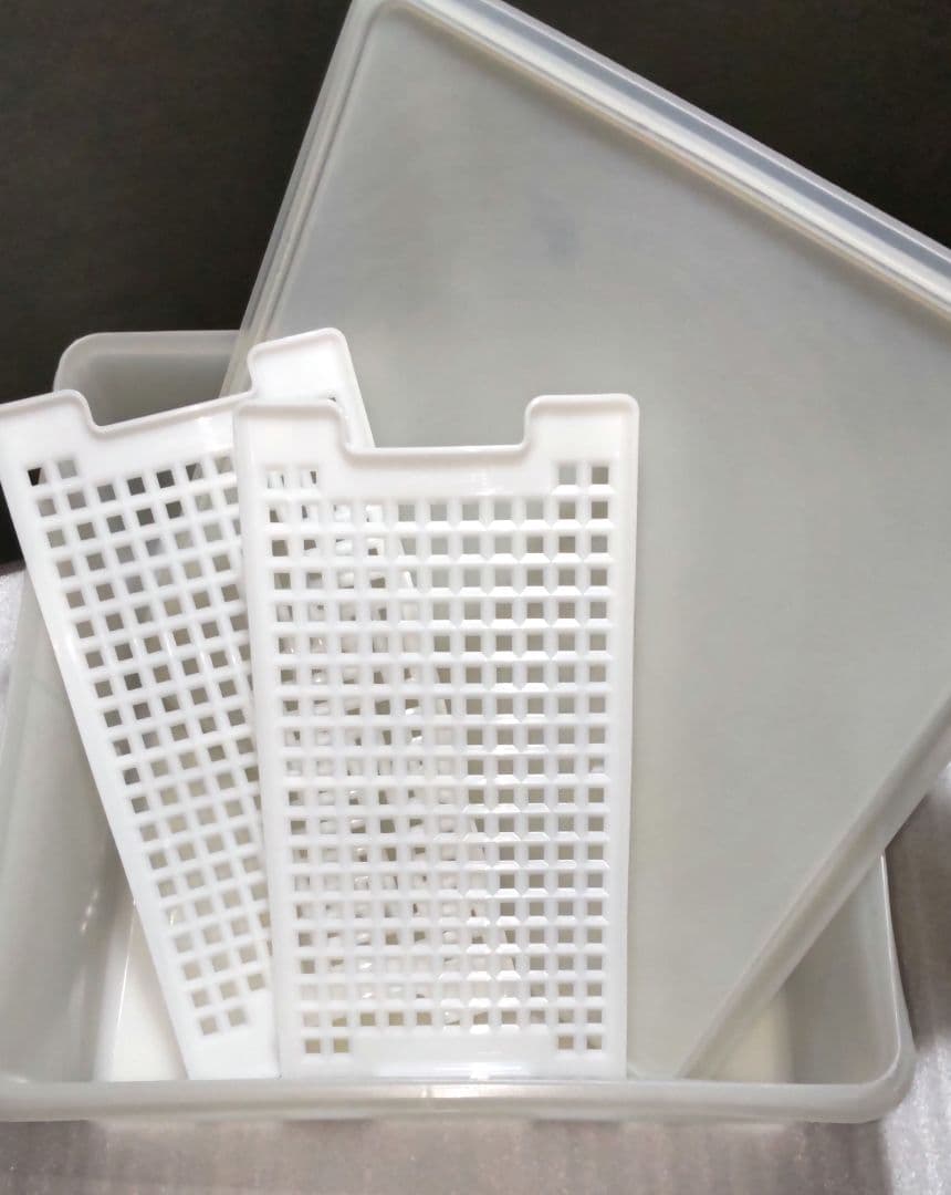 【値下げ-希少品】タッパーウェア☆オールドタッパーヴィンテージ 角型大容器