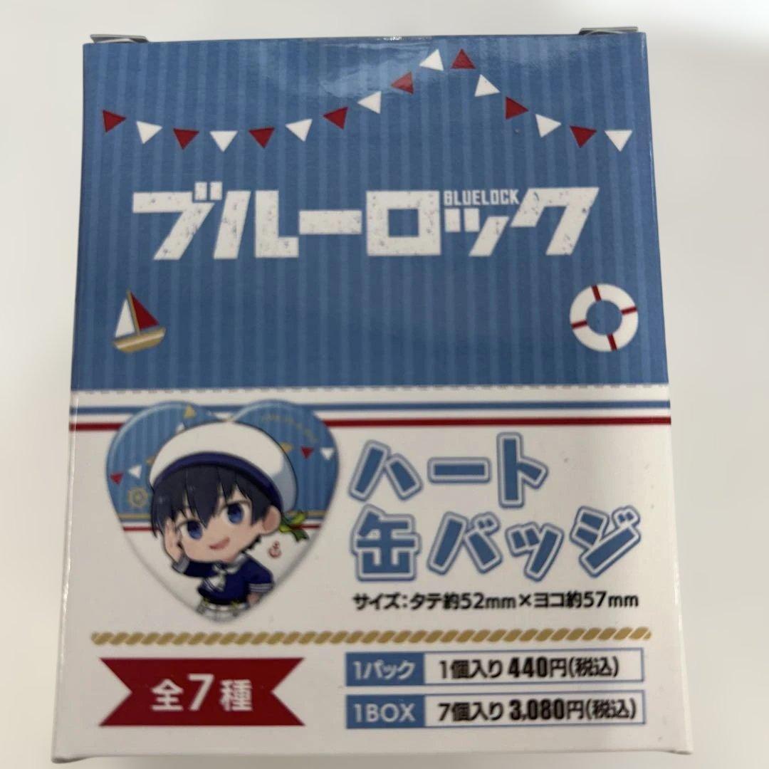 ブルーロック マリンルック 缶バッジ8箱/カード1箱/アクキー/特典付