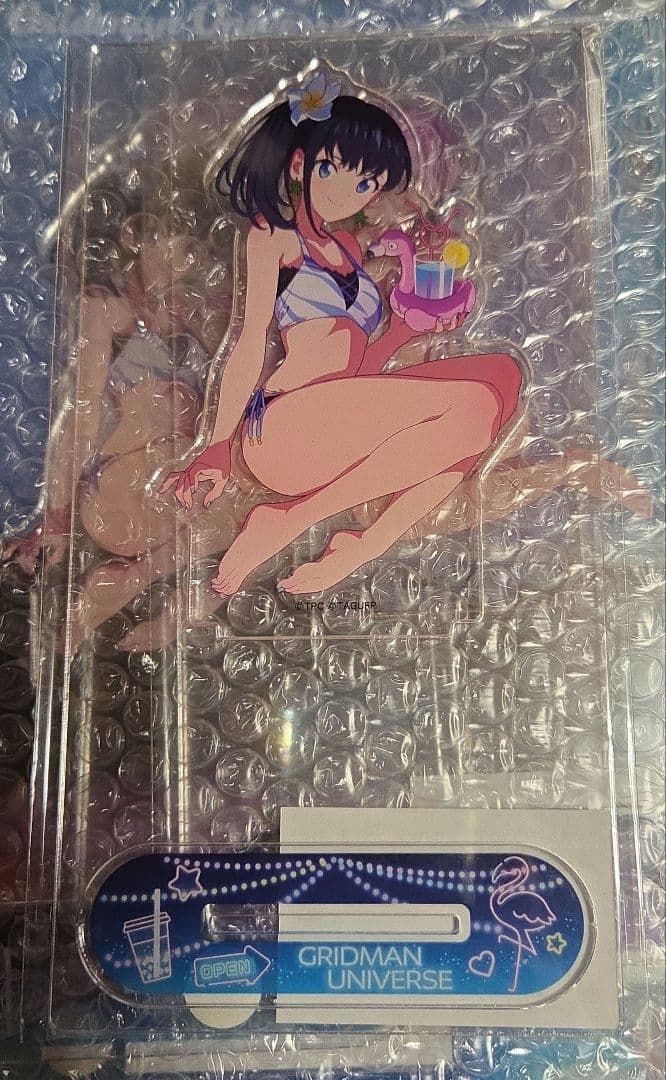 くじコレ グリッドマン ユニバース ナイトプール 　宝多六花 アクリルスタンド