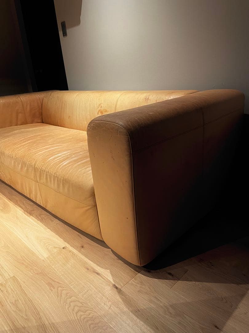 Hikeオリジナル Box Sofa本革