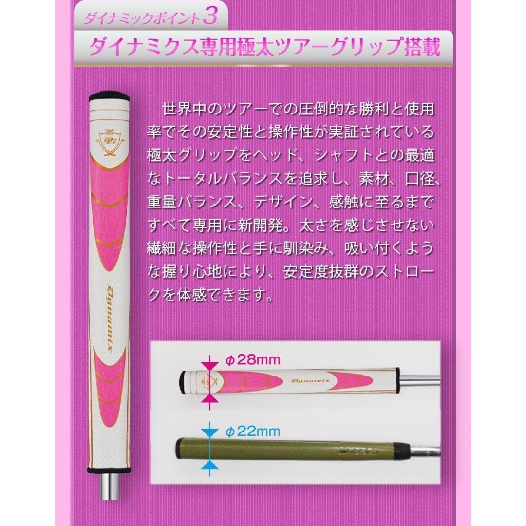 初心者女子への100切りセット★ ダイナミクス レディス チッパー & パター