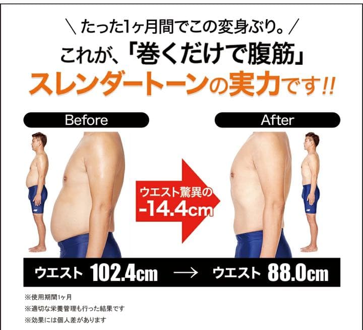 スレンダートーン家庭用EMS機器　純正パッド3セット付き