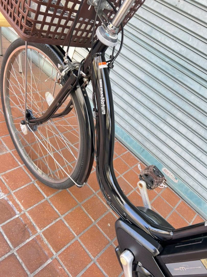 関西限定ヤマハPASNATURA電動アシスト自転車26インチバッテリー8.9Ah