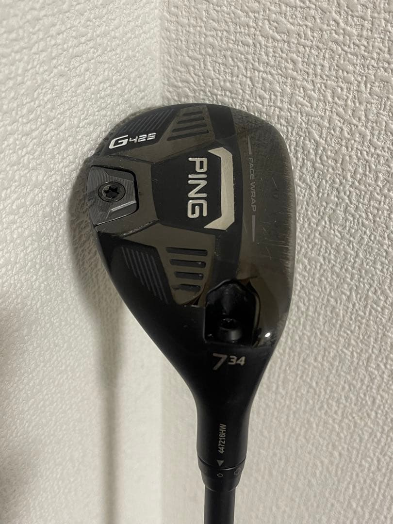 PING G425 ユーティリティ 7番　34度