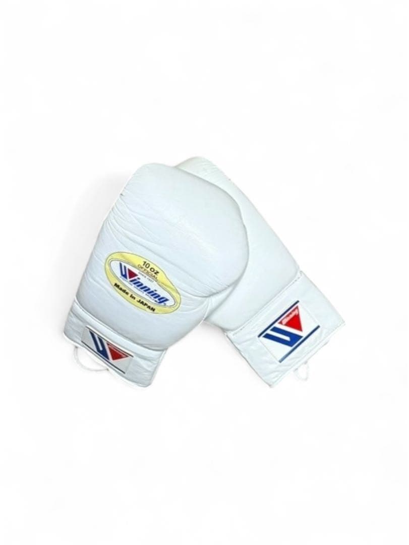 Winning ボクシンググローブ 10oz ホワイト　(プロ試合用)