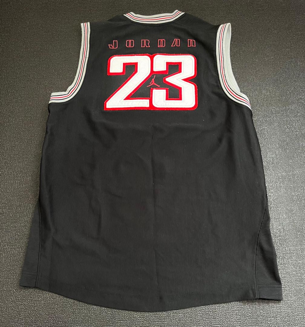 00s AIR JORDAN エアジョーダン 刺繍ロゴ　ゲームシャツ サイズ M
