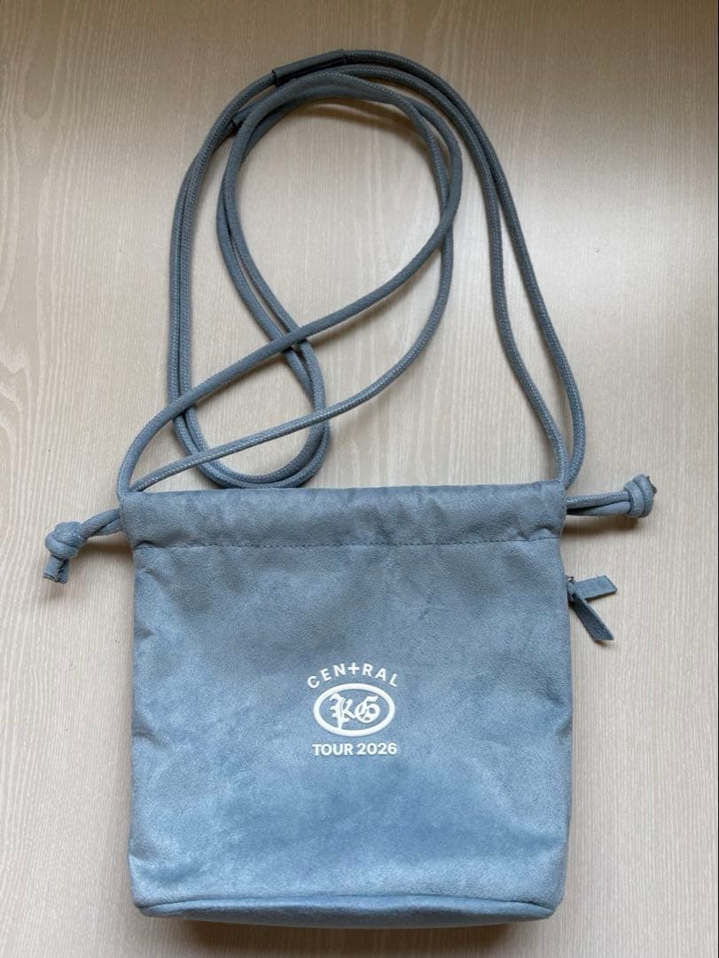 King Gnu KG KINCHAKU POUCH (ブルーグレー)