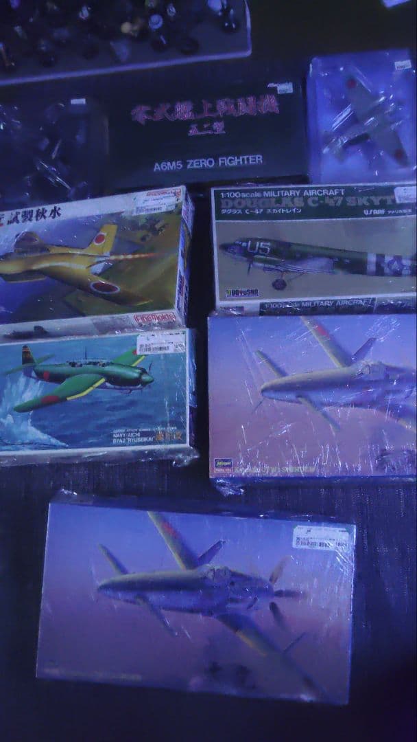 戦闘機プラモデルまとめ売り