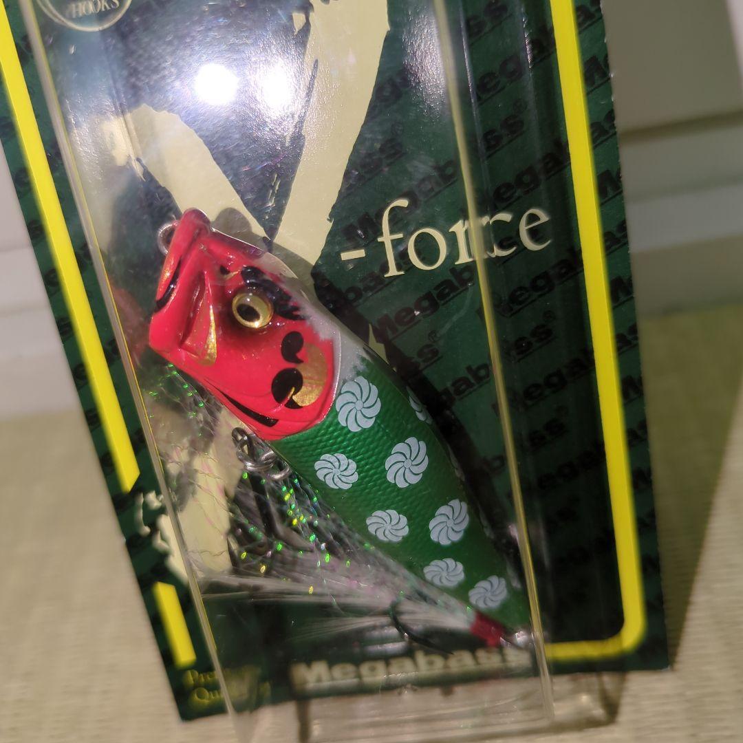 【希少】POPX Megabass　唐獅子セット