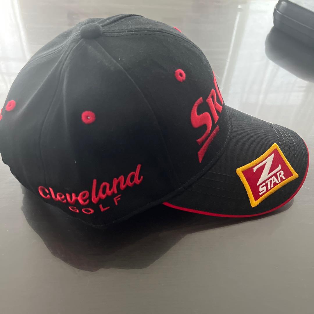 Srixon 黒 キャップ Lexus Cleveland GolfZ STAR