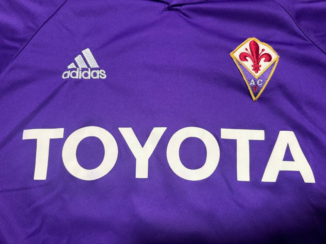 未使用 ACFフィオレンティーナ 中田英寿 ユニフォーム Lサイズ adidas