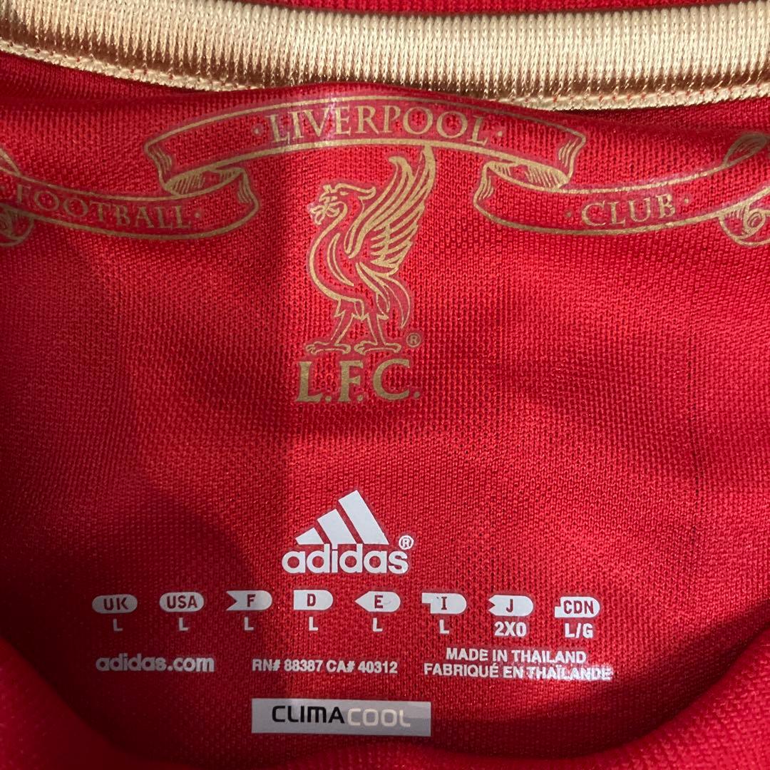 リバプール　Liverpool FC ユニフォーム　Lサイズ adidas