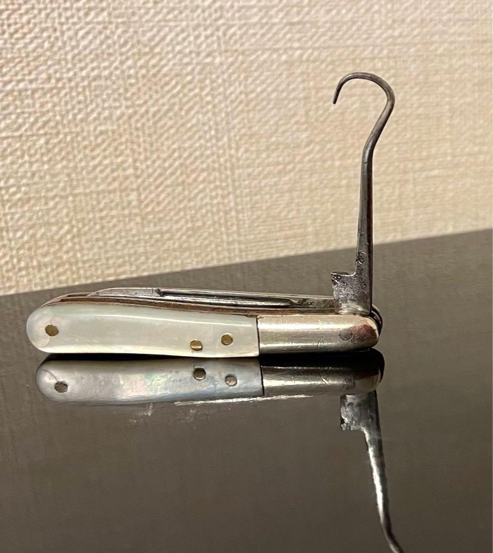 ディクソンカトラリー社　アンティーク　 モップ　ボタンフックナイフ