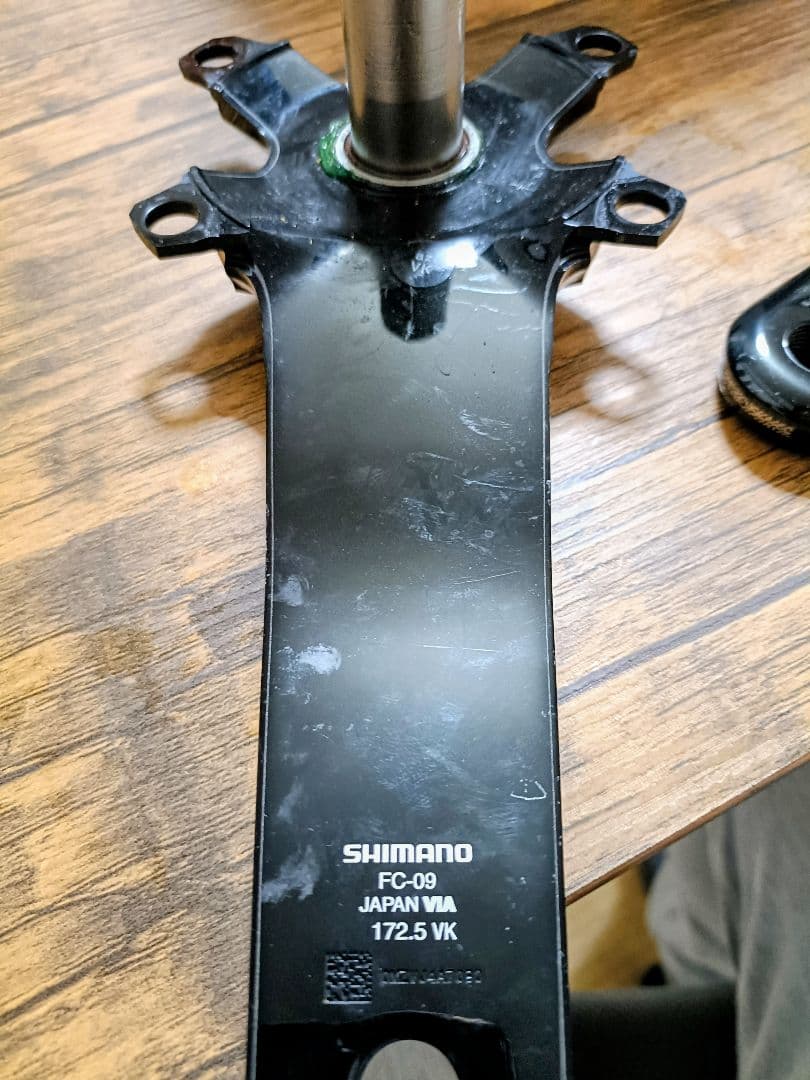 【未走行】デュラエース　クランクのみ　FC-09 FC-R9200 172.5