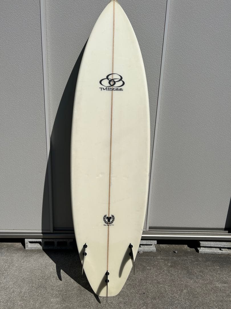 TM three ショート サーフボード フィン付 サーフィン 190cm