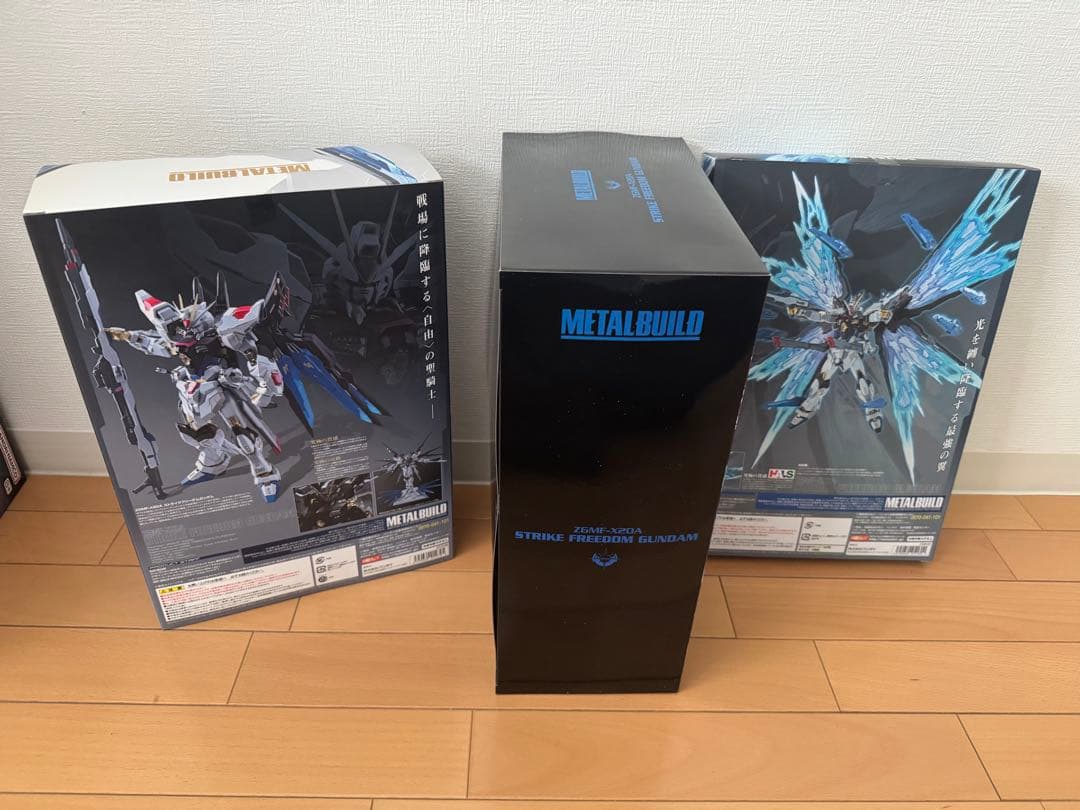 未開封新品　LBUILD メタルビルドストライクフリーダム ＋光の翼
