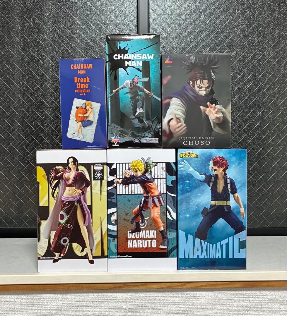 【人気アニメ フィギュア 6種6体セット】 まとめ売り／／>>・