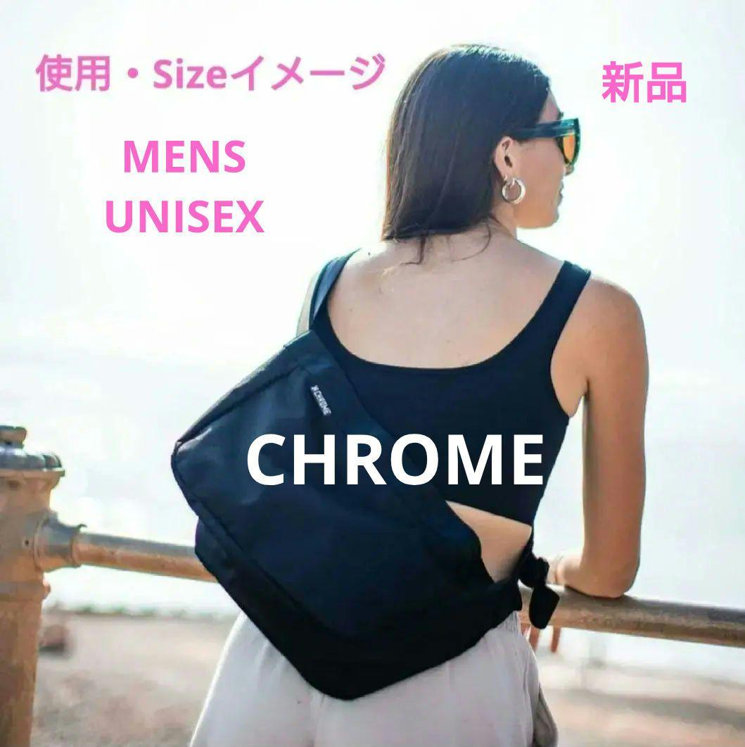【CHROME】新品 Newspaper Messenger SM 黒