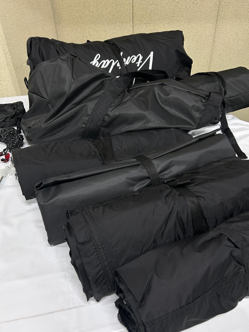 ④【訳ありUSED】大型シェルターテント 幅465CM高220CM