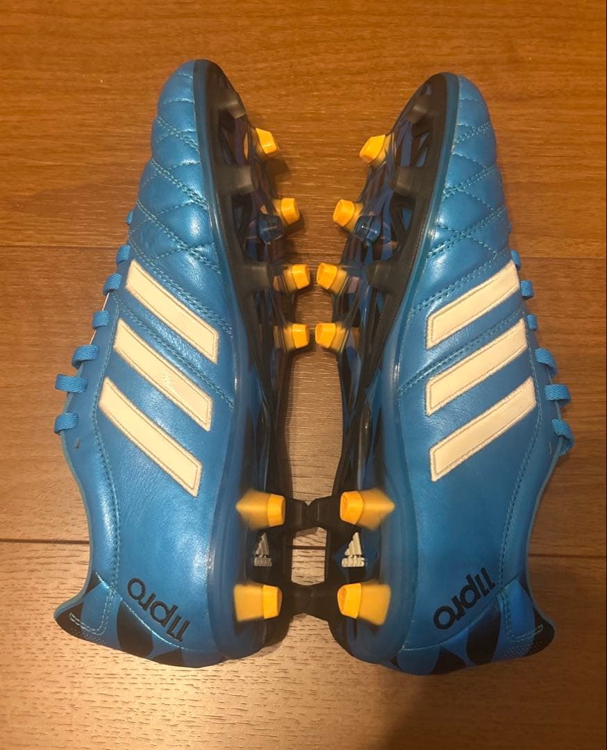 【新品未使用】adidas Pat11pro TRX FG サッカースパイク 青