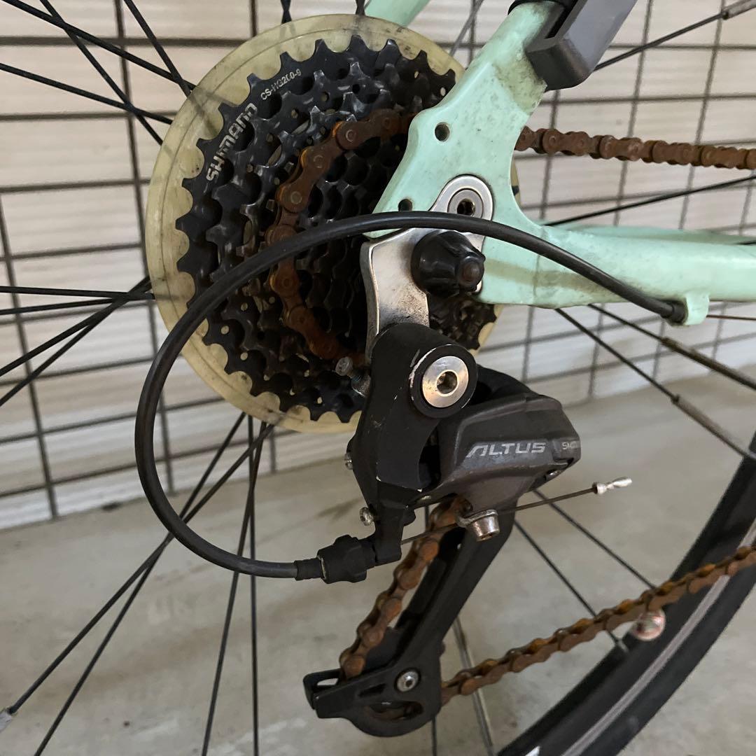 BRIDGESTONE クロスバイク CYLVA F27 480サイズ