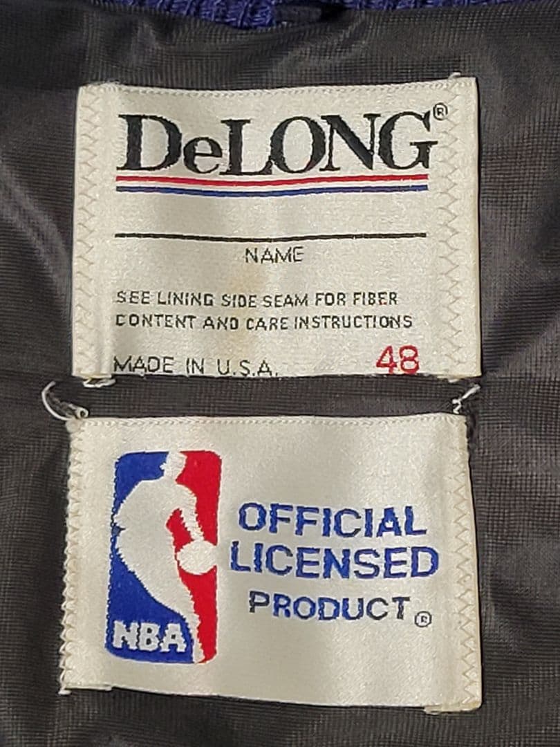 USA製 DeLONG ヴィンテージ スタジャン レイカーズカラー 48