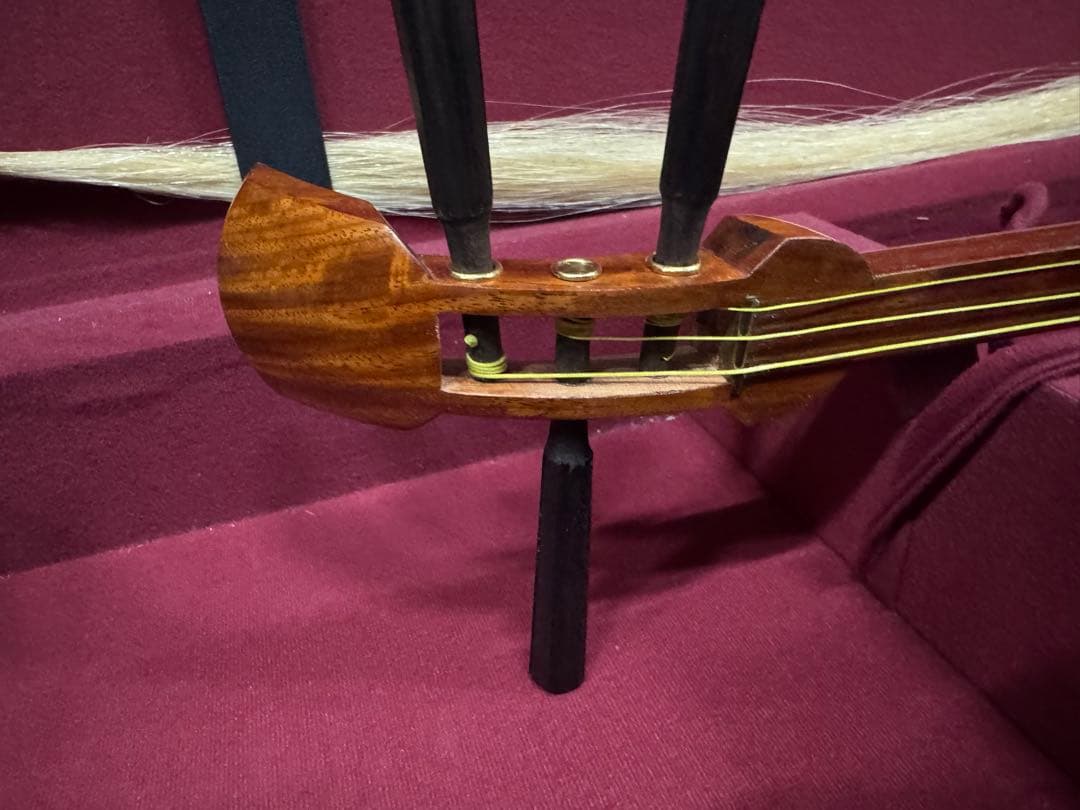5色のクレヨン★胡弓 和胡弓 小胡弓 高級和胡弓セット ハードケース付き