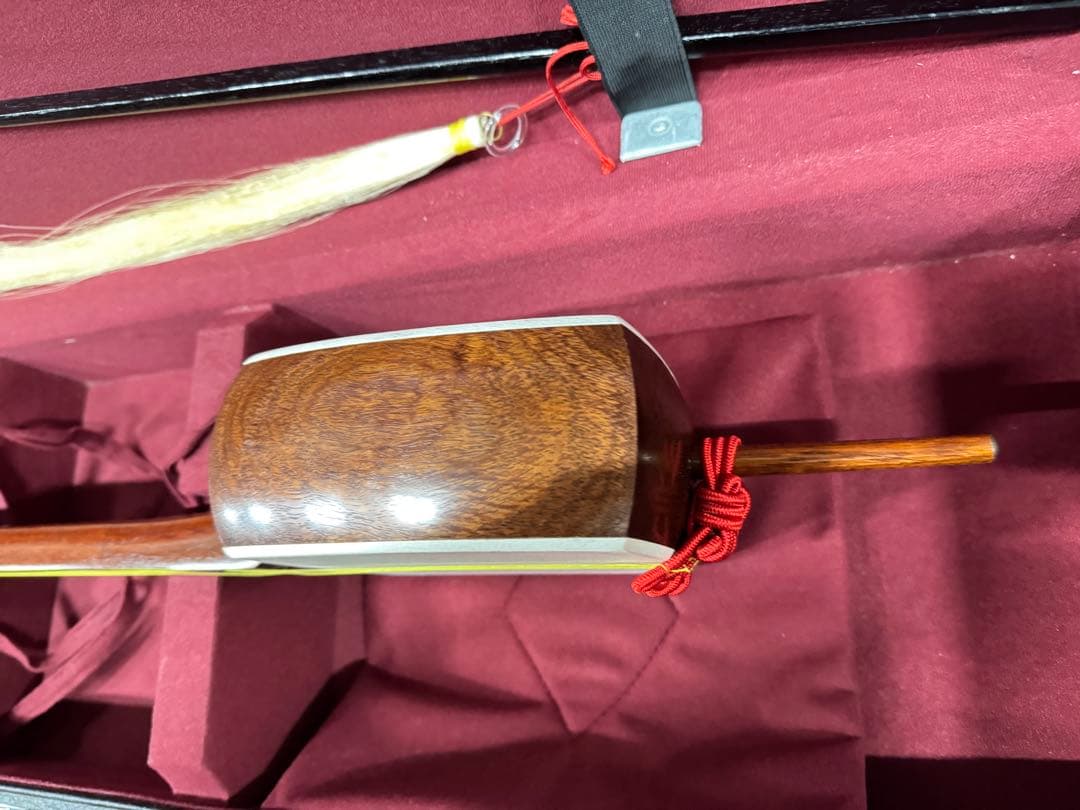 5色のクレヨン★胡弓 和胡弓 小胡弓 高級和胡弓セット ハードケース付き