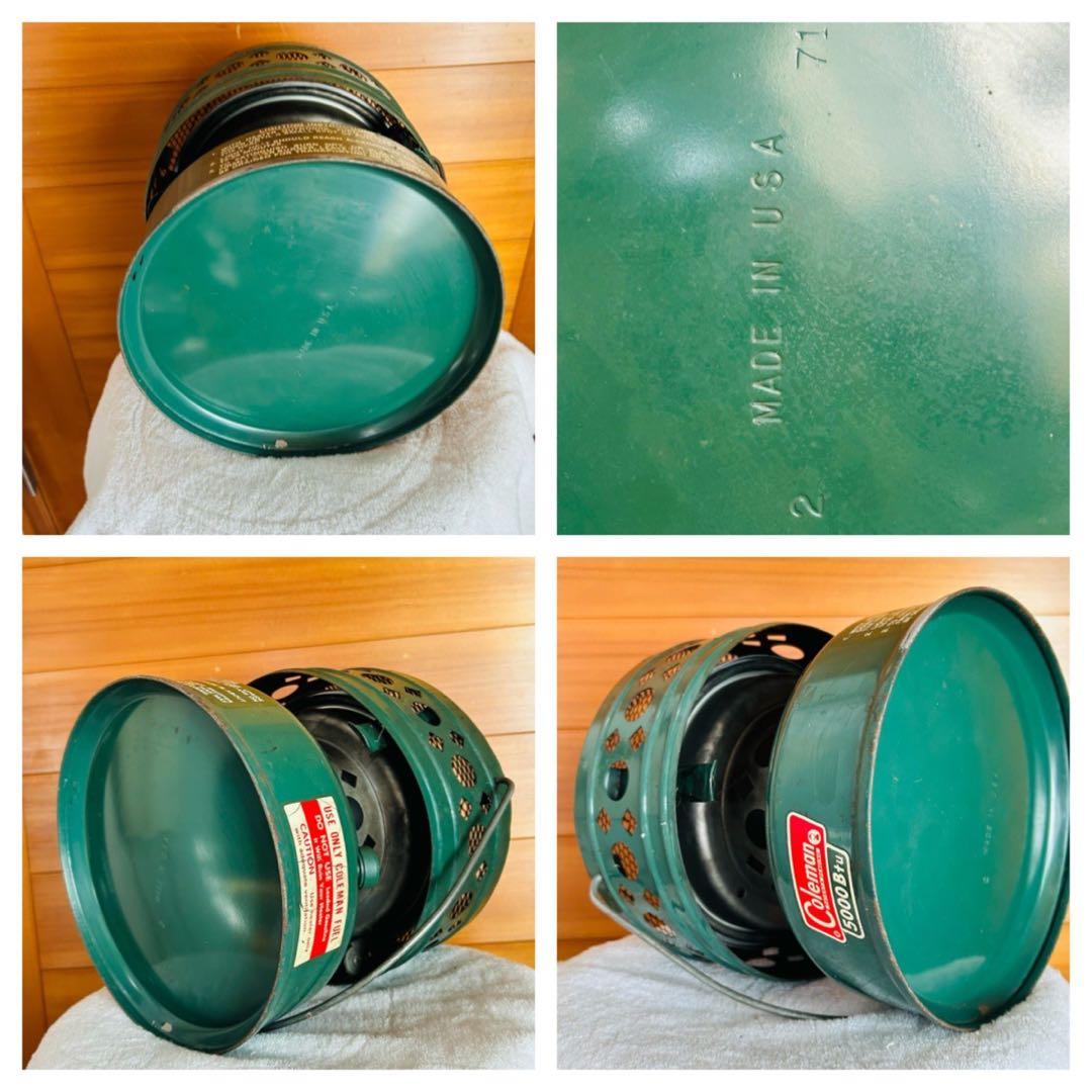 美品ビンテージ品　コールマン　ヒーター5000 1971/2月製造モデル511A