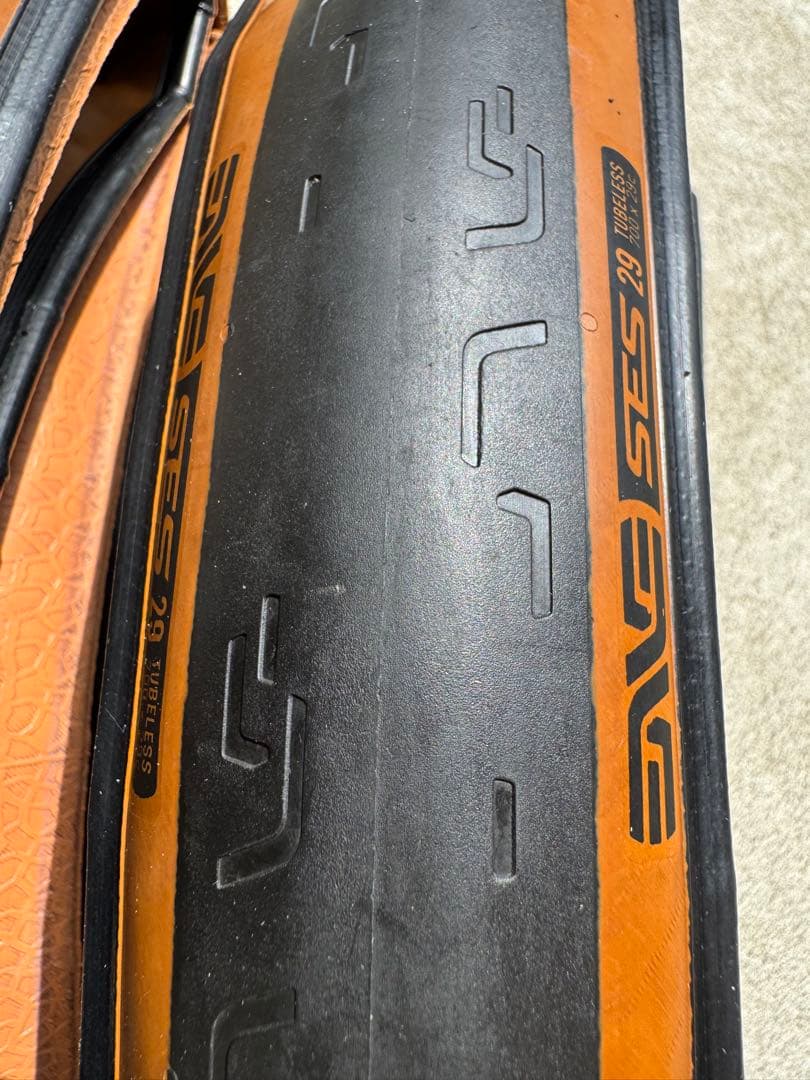 ENVE SES タイヤ 700 x 29C 2本セット 800km使用