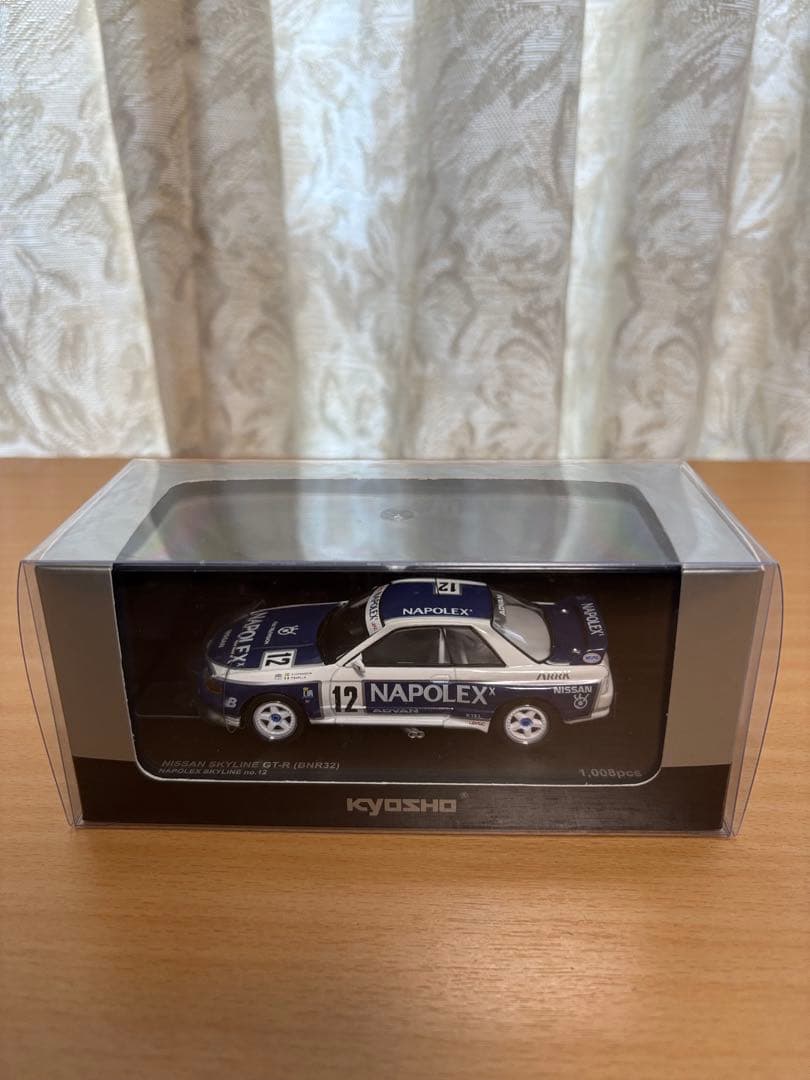 1/43ミニカーNISSAN SKYLINE GT-R (BNR32)#12