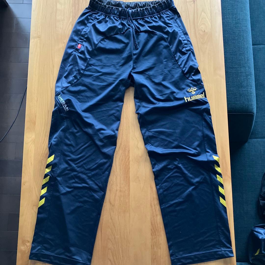 hummel ヒュンメル　ジャージセット Ｌ　ネイビー